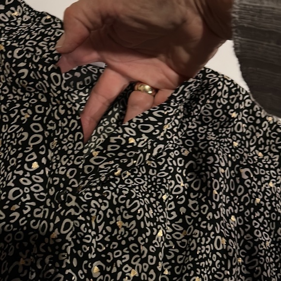 Vestique Gray Black Tiered Ruffle Dress - Picture 8 of 10